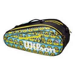 Wilson Minions 2.0 Team Borsa Per Racchetta Da 6 - Blu Chiaro, Giallo -Racchette da tennis negozio 0231900000 0 1