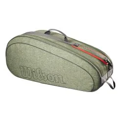 Wilson Team Borsa Per Racchetta Da 6 - Verde -Racchette da tennis negozio 0235600000 0 1