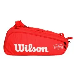 Wilson Super Tour Borsa Per Racchetta Da 15 - Rosso -Racchette da tennis negozio 0235900000 0 4