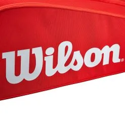 Wilson Super Tour Borsa Per Racchetta Da 15 - Rosso -Racchette da tennis negozio 0235900000 15