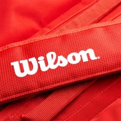 Wilson Super Tour Borsa Per Racchetta Da 15 - Rosso -Racchette da tennis negozio 0235900000 16