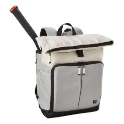 Wilson Lifestyle Foldover Zaino - Grigio, Blu -Racchette da tennis negozio 0236500000 11