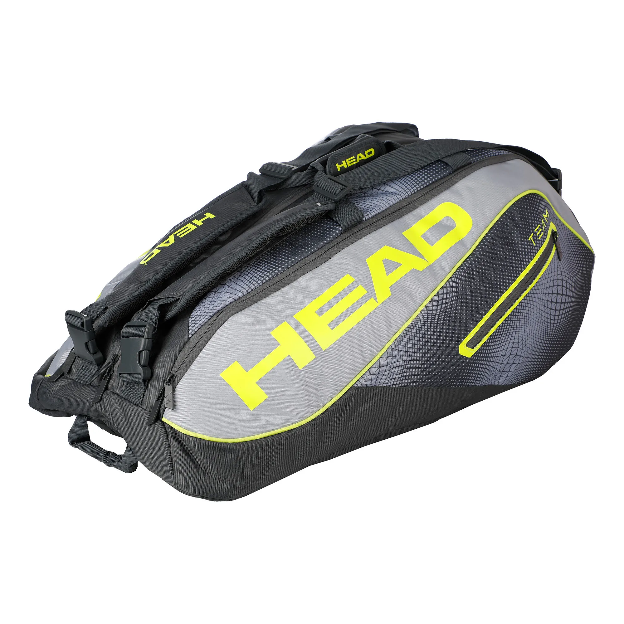 Head Tour Team 12R Monstercombi Borsa Per Racchetta Edizione Speciale - Grigio, Giallo 3 Head Tour Team 12R Monstercombi Borsa Per Racchetta Edizione Speciale - Grigio, Giallo