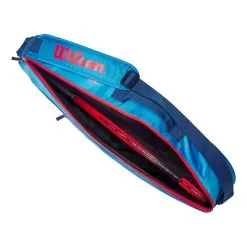 Wilson Junior Borsa Per Racchetta Da 3 - Blu, Arancione -Racchette da tennis negozio 0236700000 11