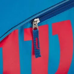 Wilson Junior Borsa Per Racchetta Da 3 - Blu, Arancione -Racchette da tennis negozio 0236700000 12