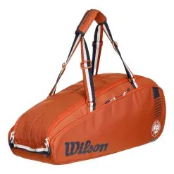 Wilson Roland Garros Team Borsa Per Racchetta Da 6 - Arancione -Racchette da tennis negozio 0237300000 0 1