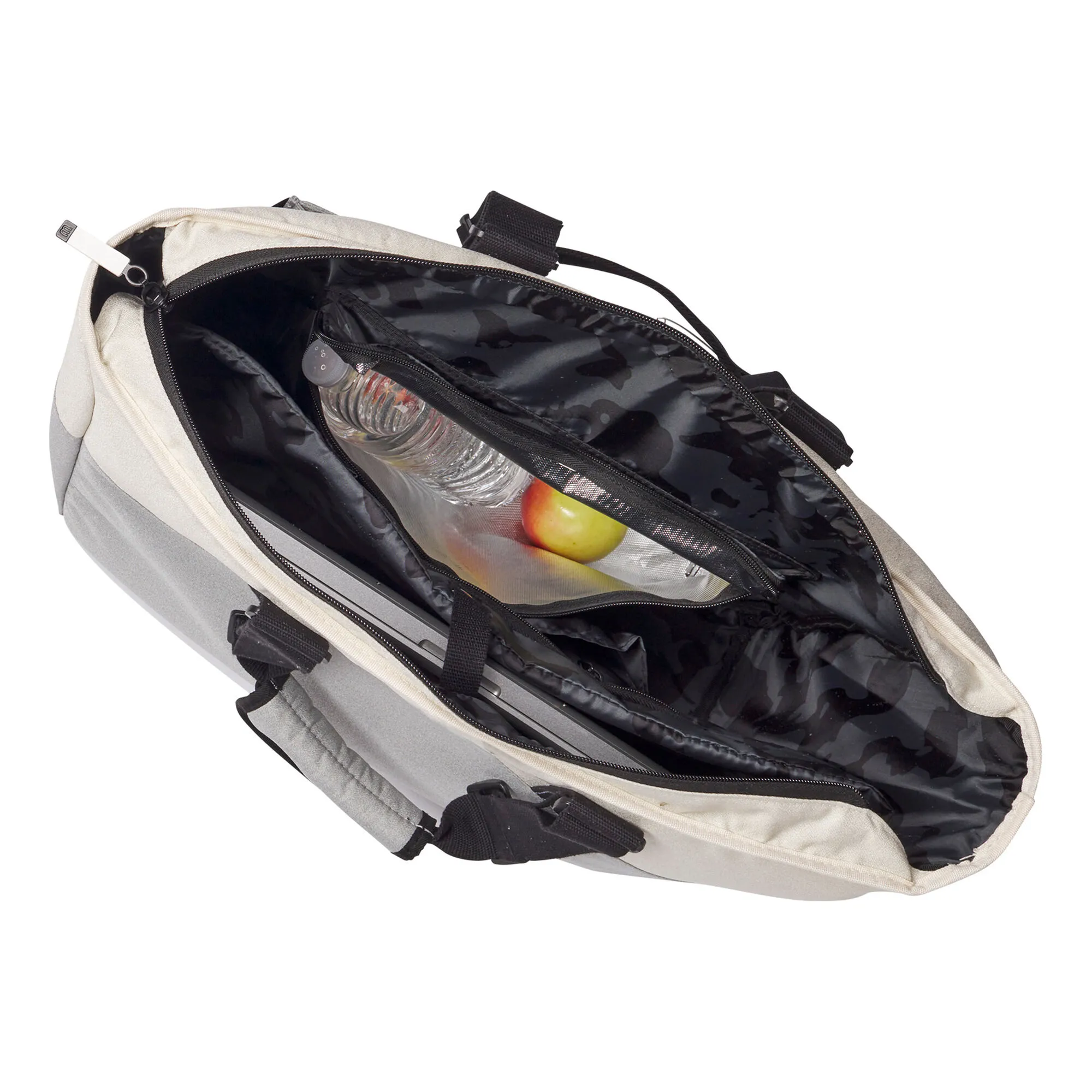 Wilson Women's Tote Borsa Sportiva - Grigio, Blu 5 Wilson Women's Tote Borsa Sportiva - Grigio, Blu - immagine 3