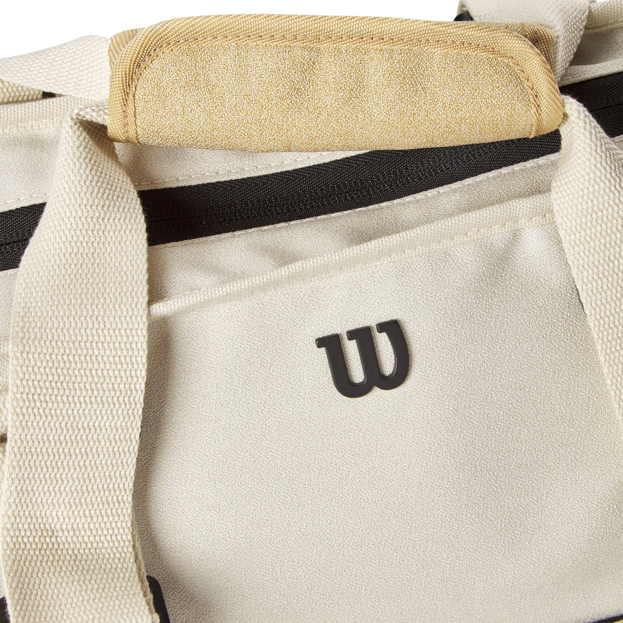 Wilson Women's Tote Borsa Sportiva - Bianco, Cachi 9 Wilson Women's Tote Borsa Sportiva - Bianco, Cachi - immagine 7