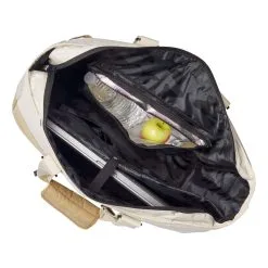 Wilson Women's Tote Borsa Sportiva - Bianco, Cachi 18 Wilson Women's Tote Borsa Sportiva - Bianco, Cachi -Racchette da tennis negozio 0238500000 16