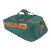 Head Pro Racquet Bag XL Borsa Per Racchetta - Verde, Arancione -Racchette da tennis negozio 0247100000 000
