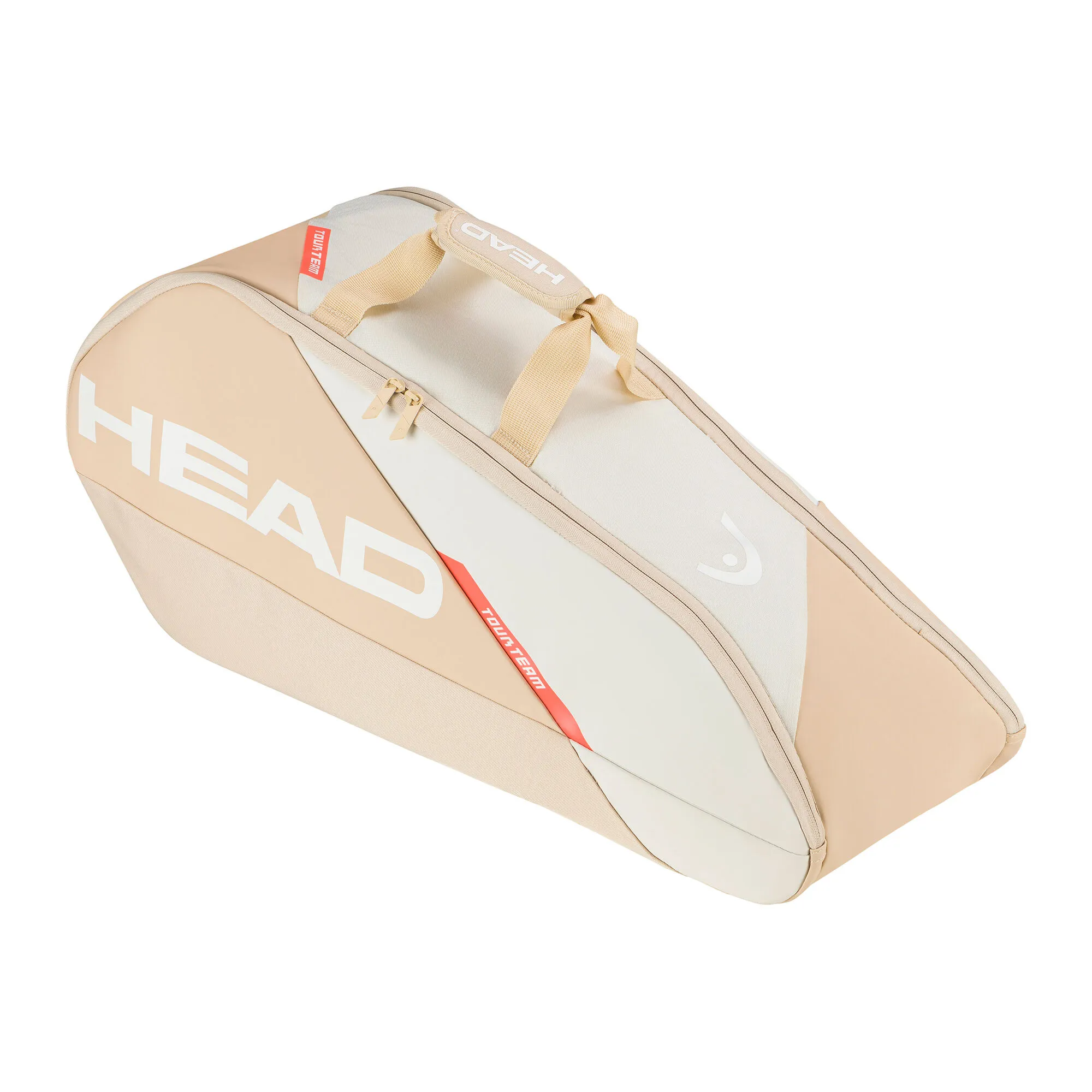 Head Tour Racquet Bag M Borsa Per Racchetta - Bianco, Corallo 4 Head Tour Racquet Bag M Borsa Per Racchetta - Bianco, Corallo - immagine 2