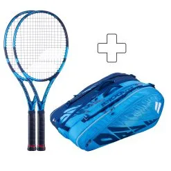 Babolat Pure Drive 98 (In Confezione Doppia, In Aggiunta Borsa Per Racchetta)