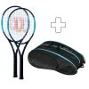Wilson 2 Ultra 100 Countervail In Aggiunta Borsa Per Racchetta -Racchette da tennis negozio 03275000 000