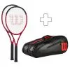 Wilson 2 Clash 100L V2.0 In Aggiunta Borsa Per Racchetta -Racchette da tennis negozio 03991000 000